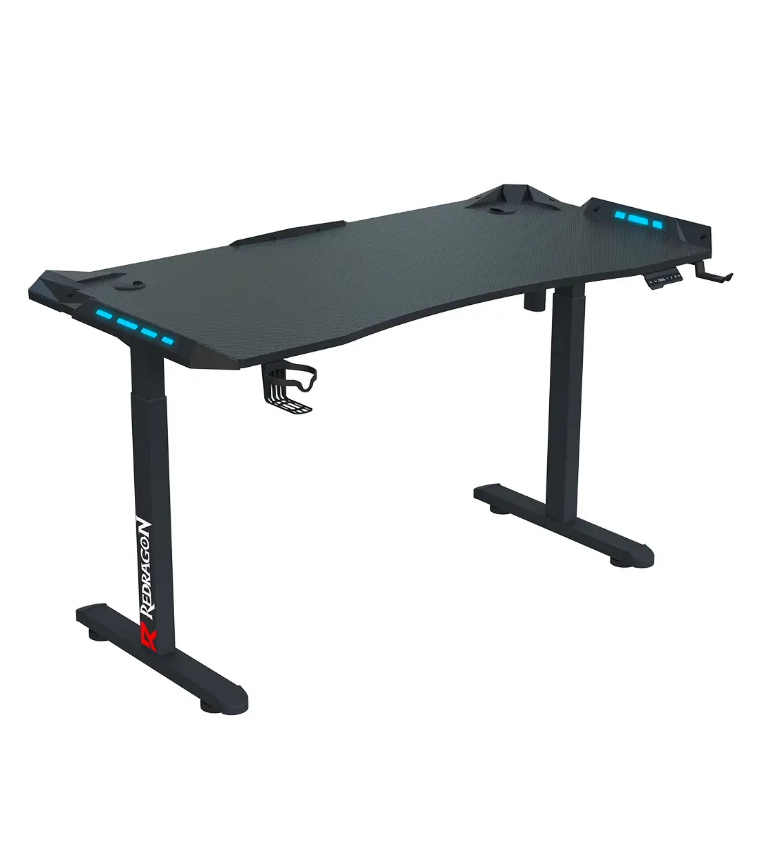 میز گیمینگ موتور دار ردراگون GD-3300-L 160cm LED